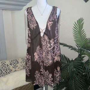 Beautiful Sheer Floral Chemise